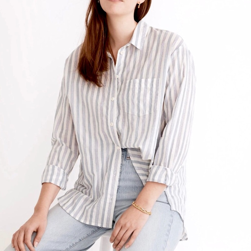 Madewell Oversized Ex-Boyfriend Shirt